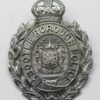 Bootle Borough Police Wreath Helmet Plate - King's Crown