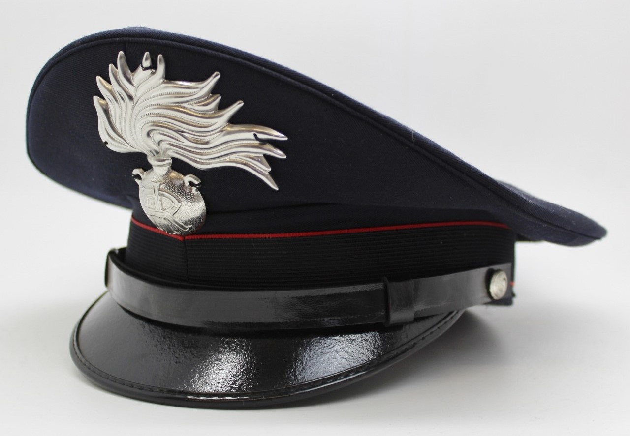 Italian Carabinieri Police Peak Cap
