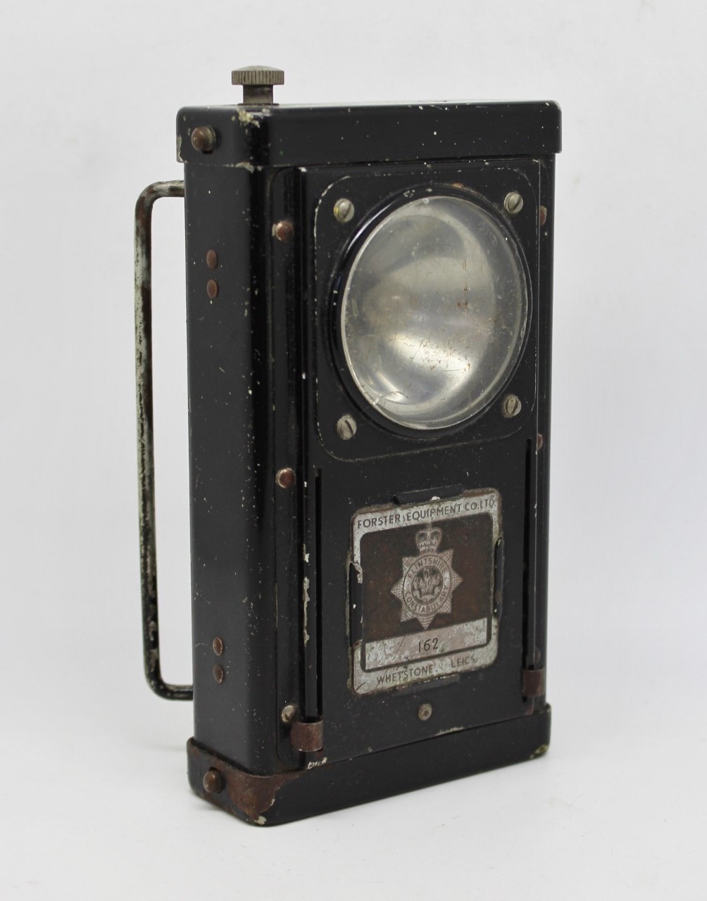 Flintshire Constabulary 1950's Police Guardian Lamp - Forster Equipment Co. Ltd