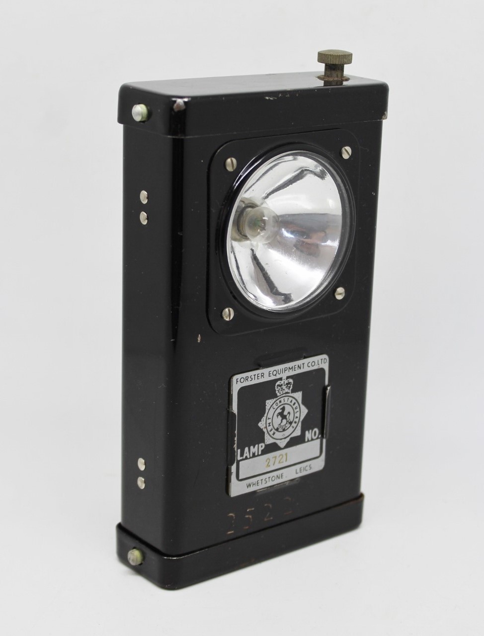 Kent Constabulary 1950's Police Guardian Lamp - Forster Equipment Co. Ltd