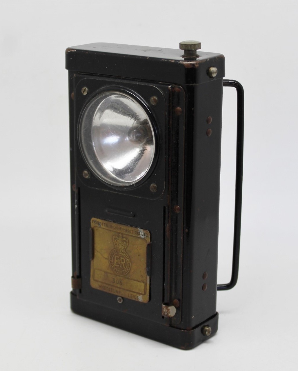 Bedfordshire Constabulary 1950's Police Guardian Lamp - Forster Equipment Co. Ltd