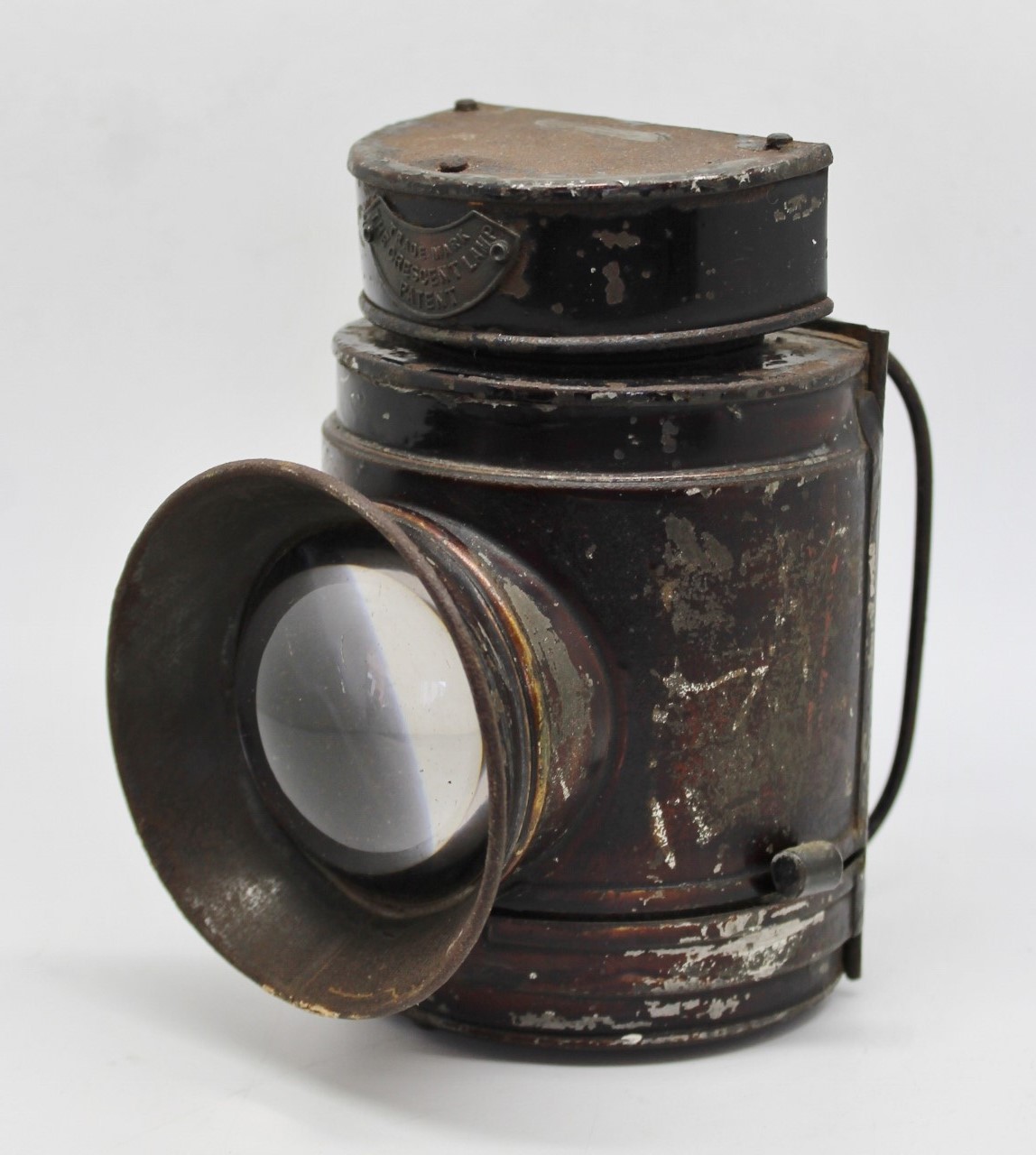 Victorian Dolan & Co. 'The Crescent Lamp' Patent Police Lantern