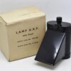 WW2 Air Raid Precautions A.R.P. Lamp with Hood in Original Box