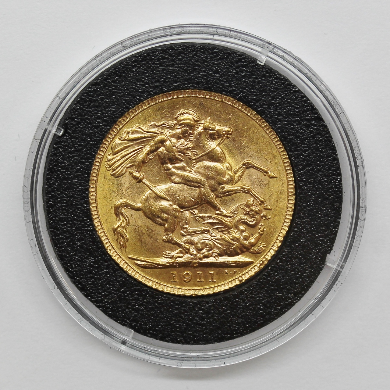 1911 C George V 22ct Gold Full Sovereign Coin (Ottawa Mint)