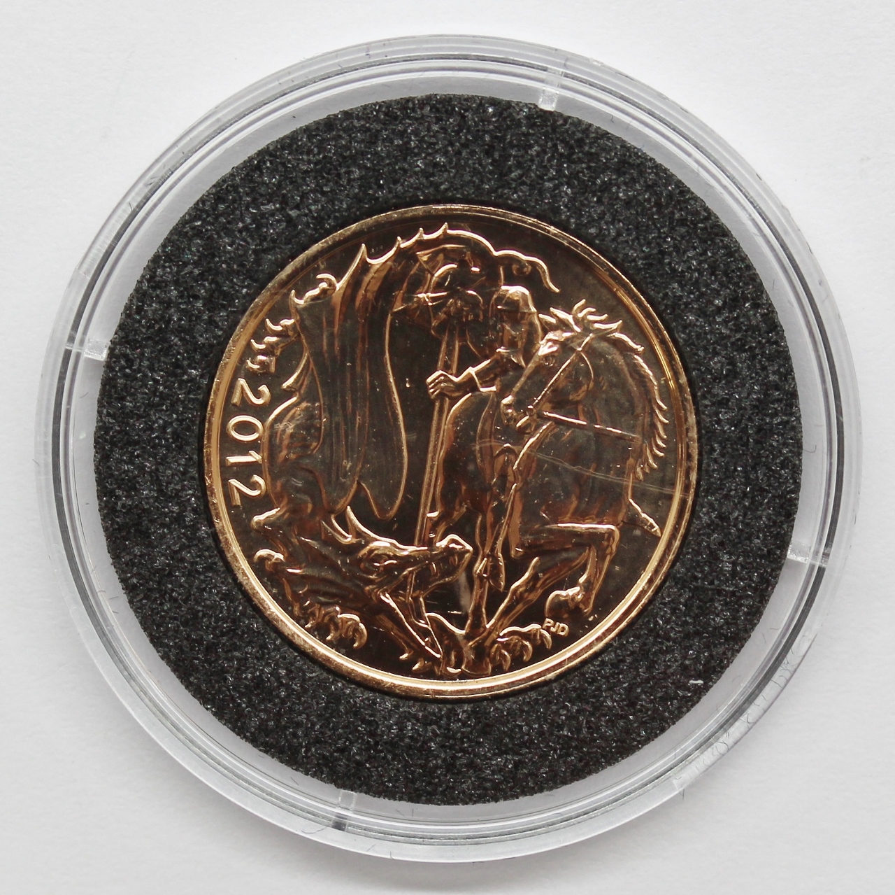 2012 Elizabeth II 22ct Gold Full Sovereign Coin