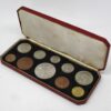 1953 Elizabeth II Coronation Issue Coin Set