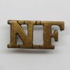 Northumberland Fusiliers (N.F.) Shoulder Title