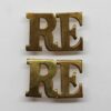 Pair of Royal Engineers (R.E.) Shoulder Titles