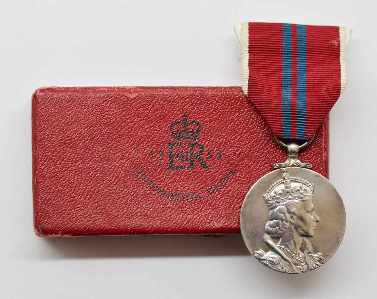 1953 Elizabeth II Coronation Medal in Box